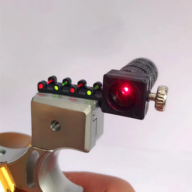 Lance-pierre Laser Précision | Ciblage Laser pour Tir en Plein Air
