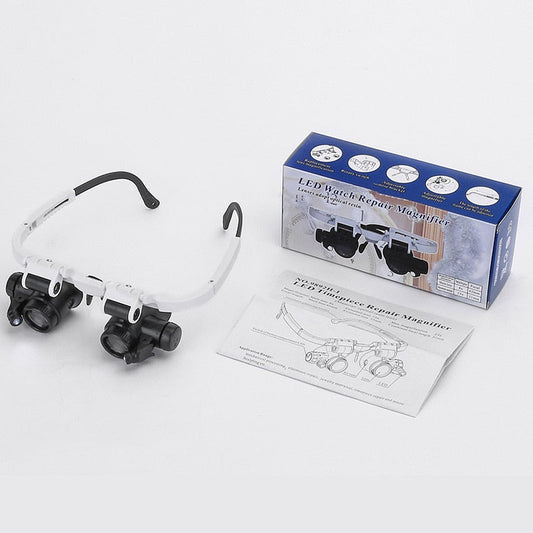 Loupes Éclairées à LED | Vision Détails Précises et Confortables