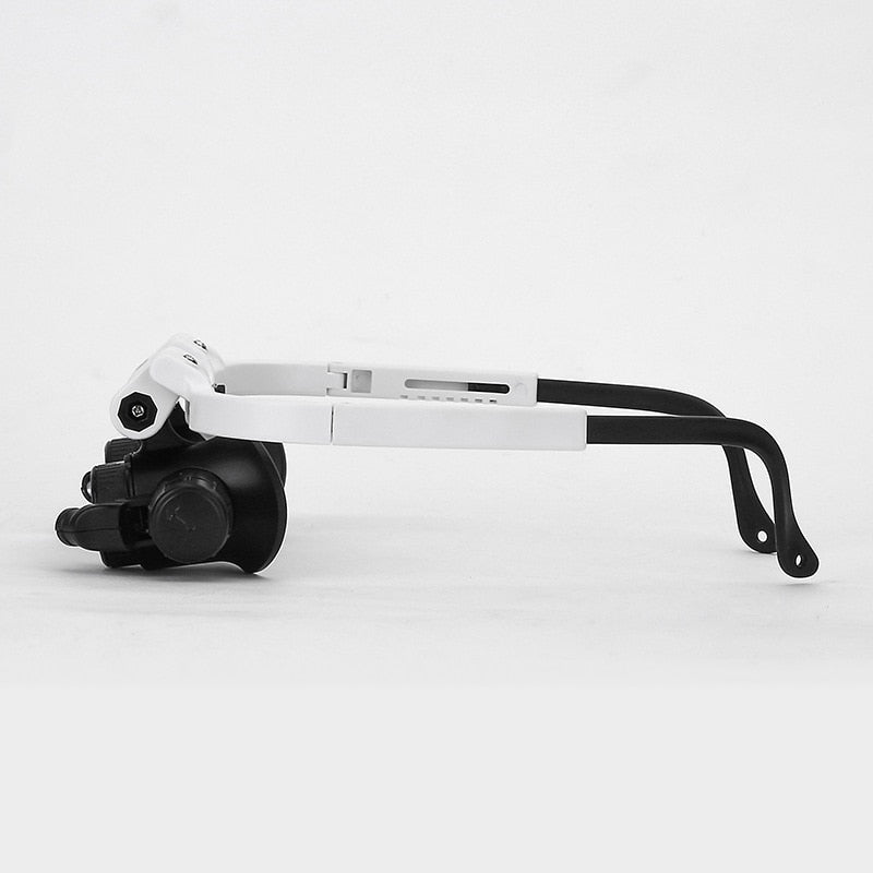 Lunettes de Grossissement LED | Zoom 8x, 15x et 23x pour Détails Précis