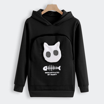 Pull d'Étreinte pour Animaux | Confort en Coton avec Poche Amovible