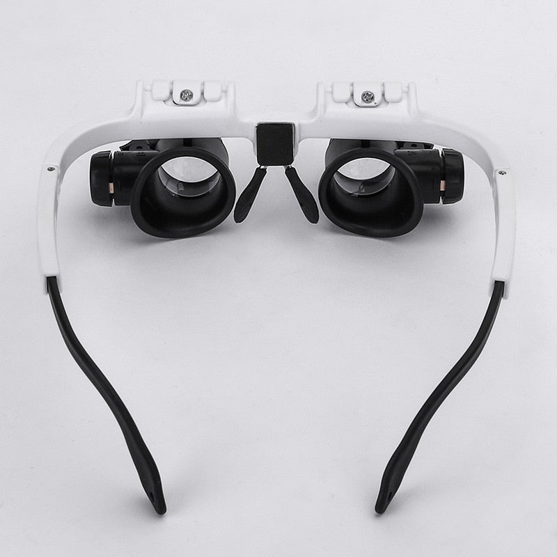 Lunettes de Grossissement LED | Zoom 8x, 15x et 23x pour Détails Précis