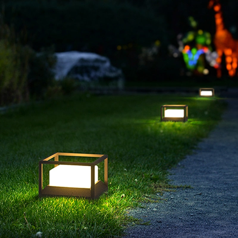 Lampe Solaire pour Terrasse | Éclairage Élégant et Écologique