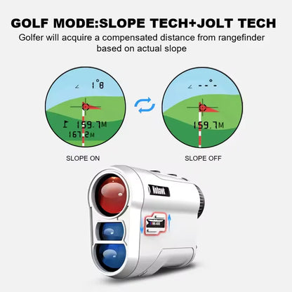 Télémètre de Golf Précis | Compensation de Pente et Portée de 914m