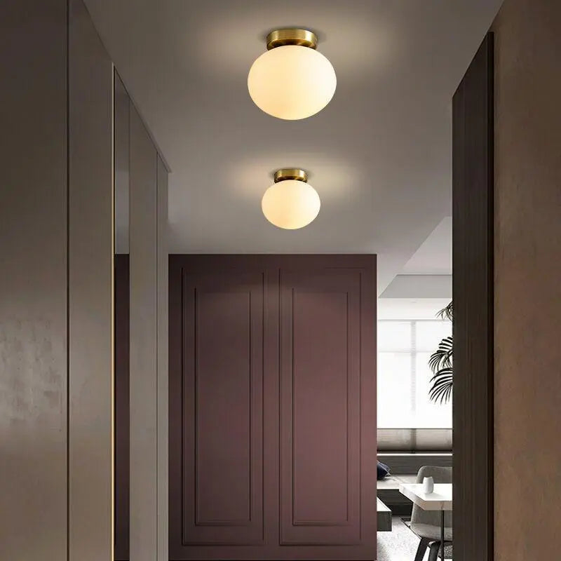 Lampe LED Scandinave en Verre | Design Élégant et Énergie Efficace