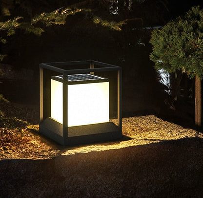 Lampe Solaire pour Terrasse | Éclairage Élégant et Écologique