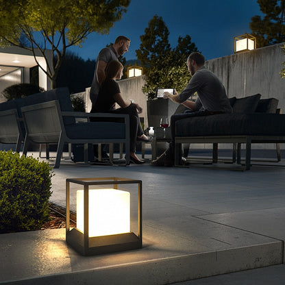 Lampe Solaire pour Terrasse | Éclairage Élégant et Écologique