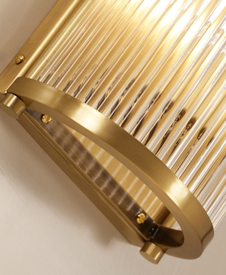 Lampe Murale en Cuivre Élégante | Éclairage Luxueux et Fonctionnel