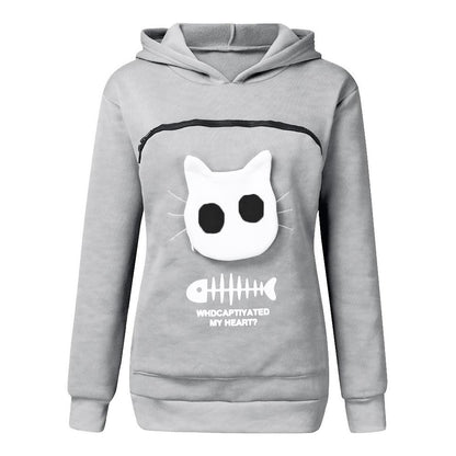 Pull d'Étreinte pour Animaux | Confort en Coton avec Poche Amovible