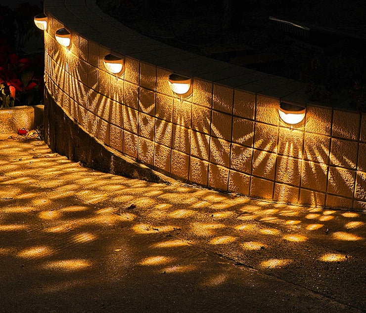 Lampe Solaire Murale Énergétique | Éclairage Durable et Résistant aux Intempéries