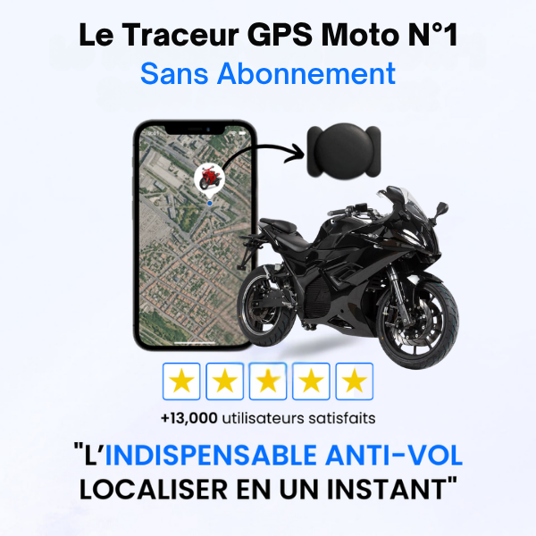 Helvia – Localizzatore GPS per Moto Senza Abbonamento, Compatibile Android & iOS