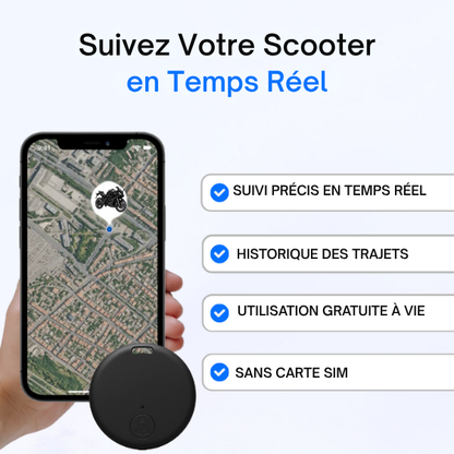Helvia – Localizzatore GPS per Moto Senza Abbonamento, Compatibile Android & iOS