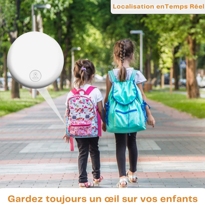Helvia – Traceur GPS Enfant Sans Abonnement, Compatible Android & iOS