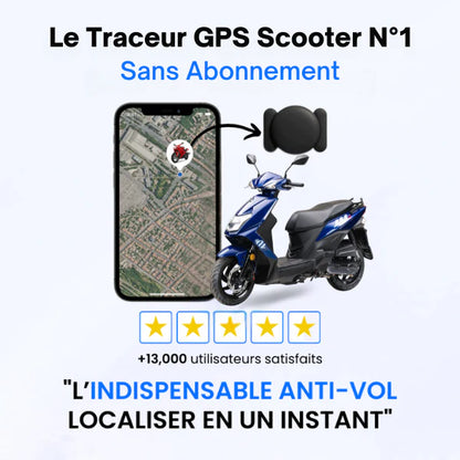 Helvia – Traceur GPS Scooter Sans Abonnement | Suivi en Temps Réel sur Smartphone (Android & iOS)