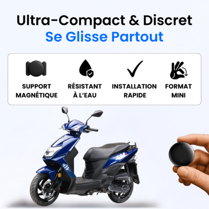 Helvia – Traceur GPS Scooter Sans Abonnement | Suivi en Temps Réel sur Smartphone (Android & iOS)
