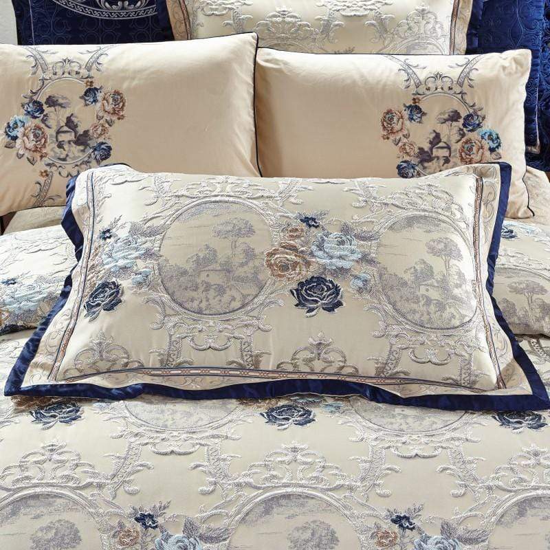 Literie en Coton-Satin Motif Oriental | Luxe Élégant et Confortable
