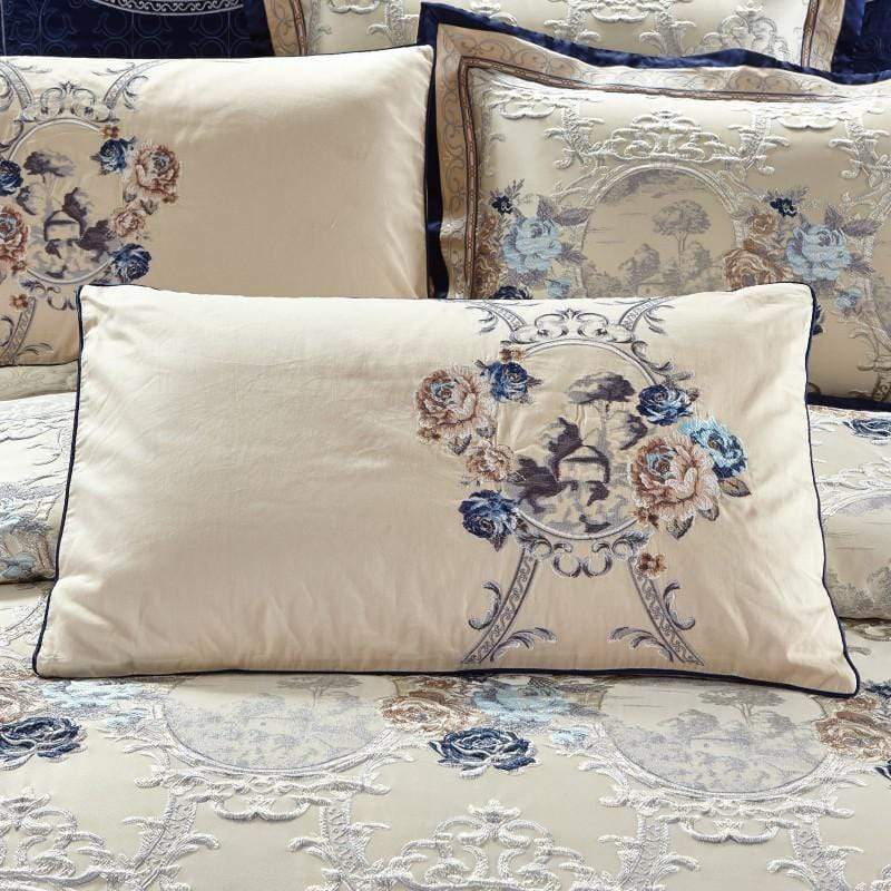Literie en Coton-Satin Motif Oriental | Luxe Élégant et Confortable