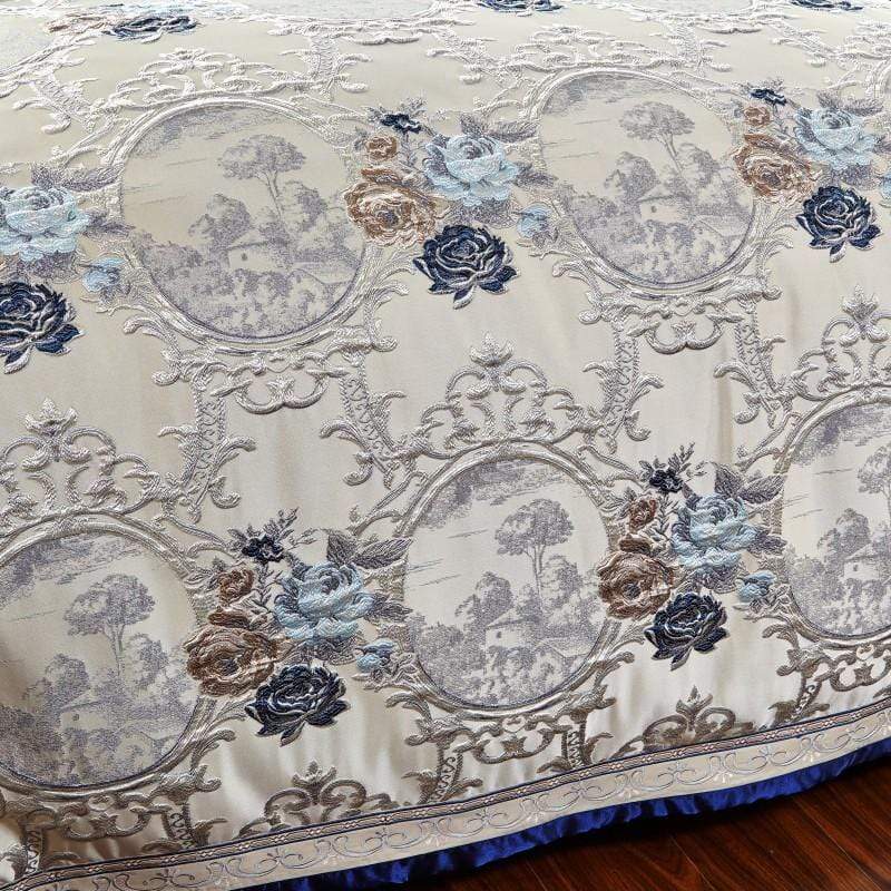 Literie en Coton-Satin Motif Oriental | Luxe Élégant et Confortable
