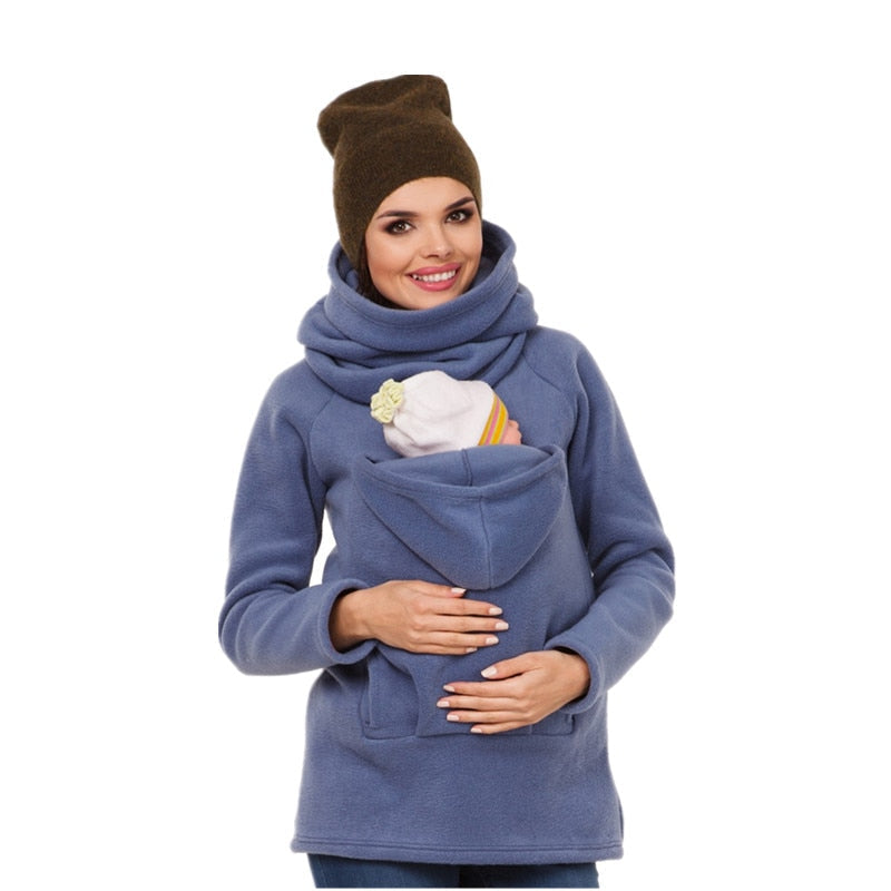 VESTE/PULL KANGOUROU PORTE BÉBÉ
