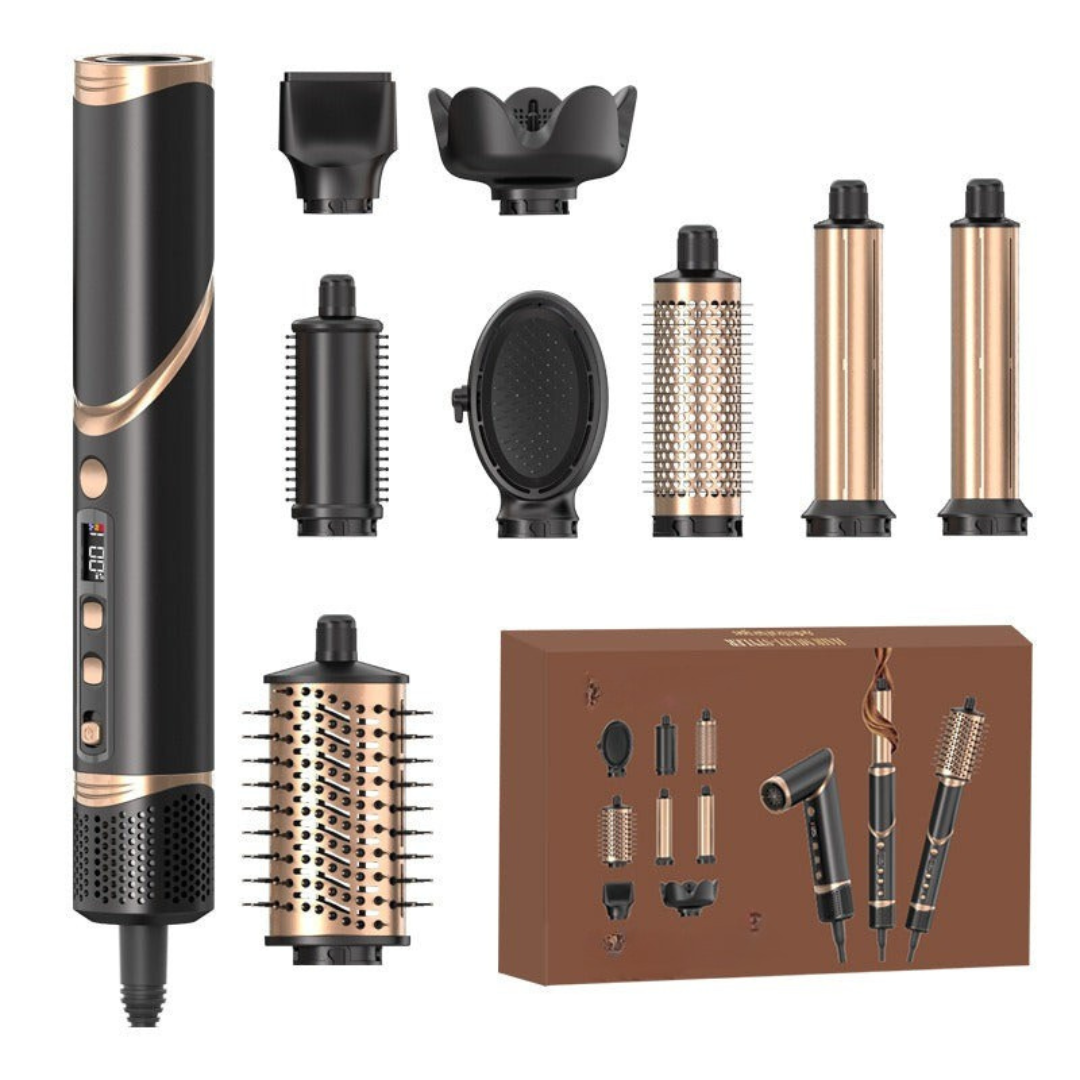 Styler Capillaire Professionnel | Système d'Air Chaud et Froid pour Volume et Brillance