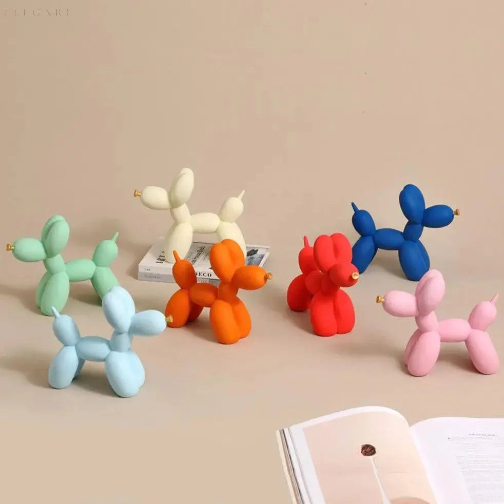 Sculpture de Ballon en Résine | Élégante Décoration Ludiques pour Intérieur