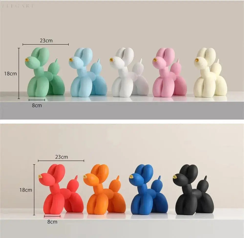 Sculpture de Ballon en Résine | Élégante Décoration Ludiques pour Intérieur