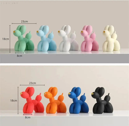 Sculpture de Ballon en Résine | Élégante Décoration Ludiques pour Intérieur