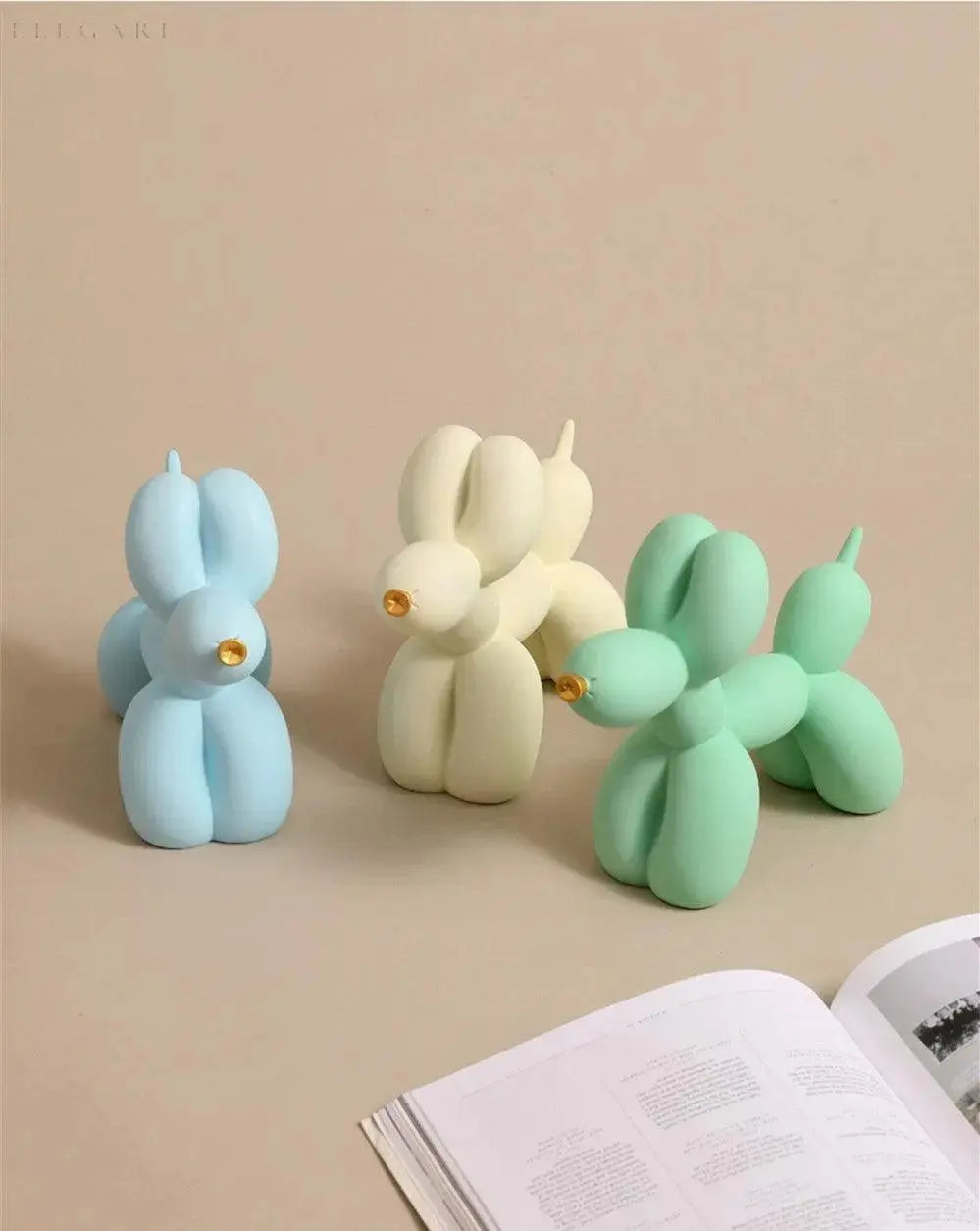 Sculpture de Ballon en Résine | Élégante Décoration Ludiques pour Intérieur