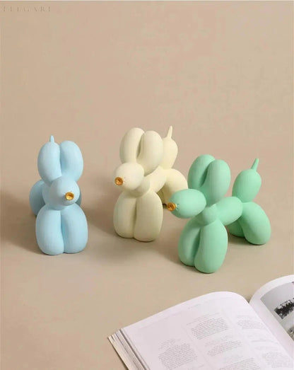 Sculpture de Ballon en Résine | Élégante Décoration Ludiques pour Intérieur