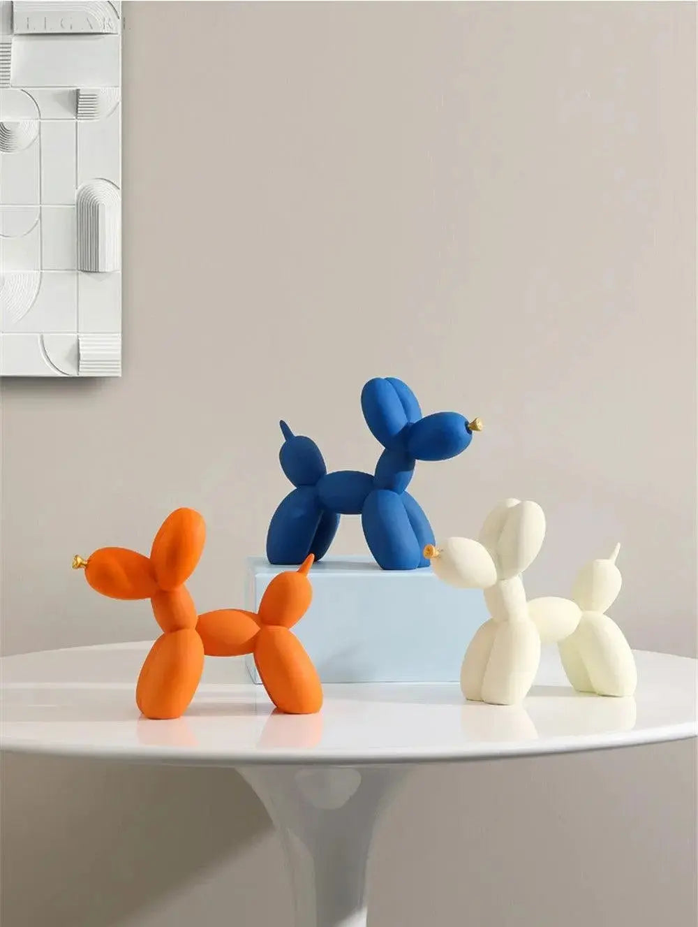 Sculpture de Ballon en Résine | Élégante Décoration Ludiques pour Intérieur
