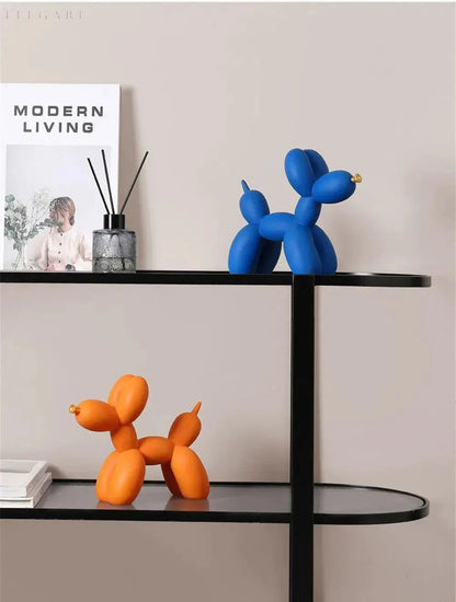 Sculpture de Ballon en Résine | Élégante Décoration Ludiques pour Intérieur
