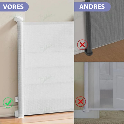 Barrière de Sécurité Rétractable | Protection Élégante pour Enfants et Animaux