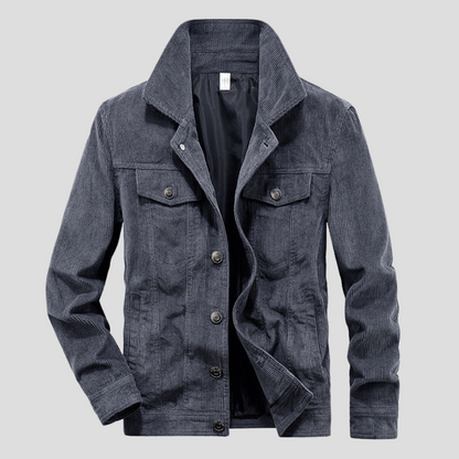 Veste en Velours Côtelé pour Homme | Coupe Slim et Style Élégant