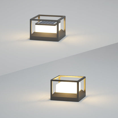 Lampe Solaire pour Terrasse | Éclairage Élégant et Écologique