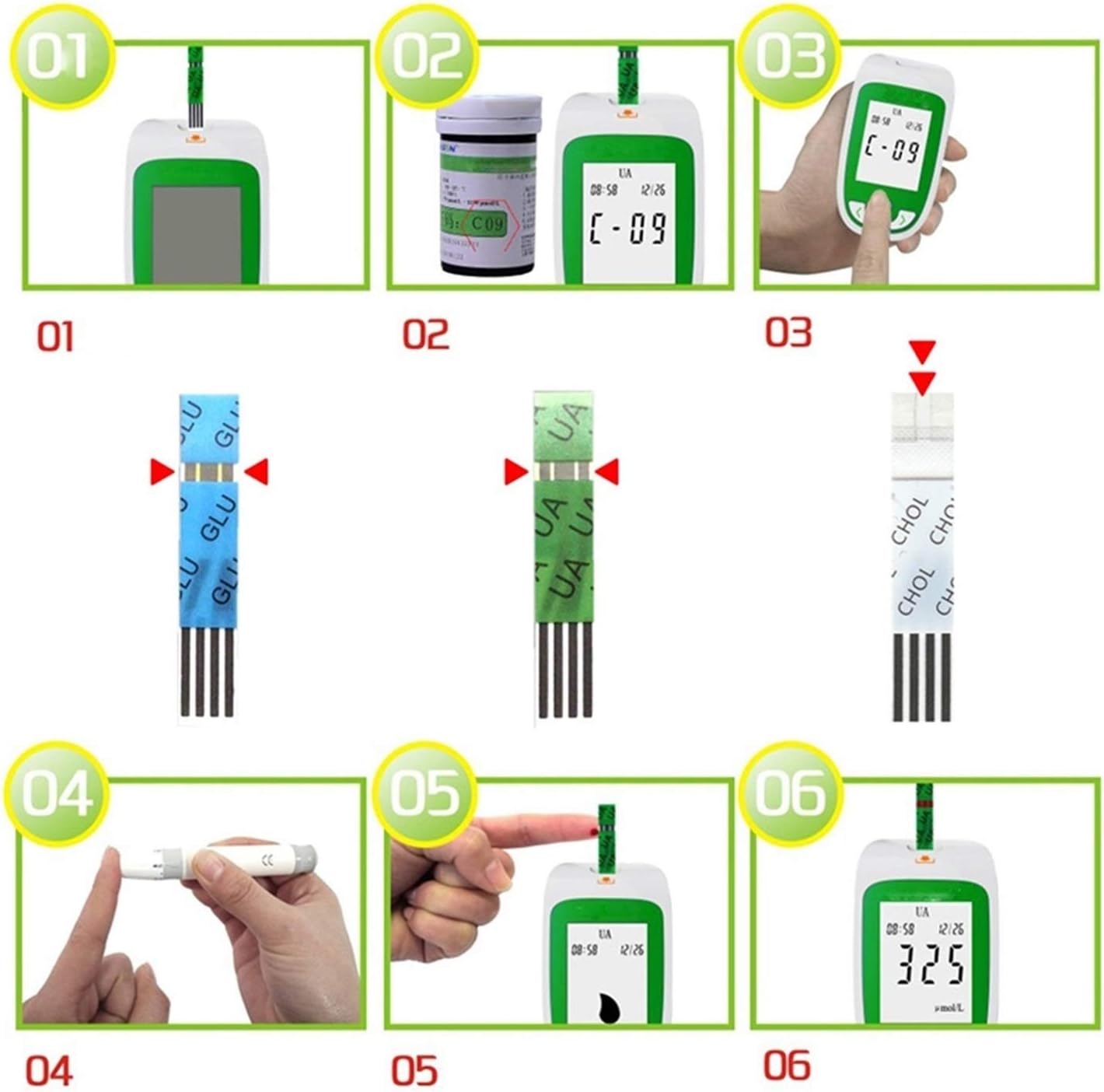 Testeur de Glucose Sanguin Précis | Compact et Facile à Utiliser