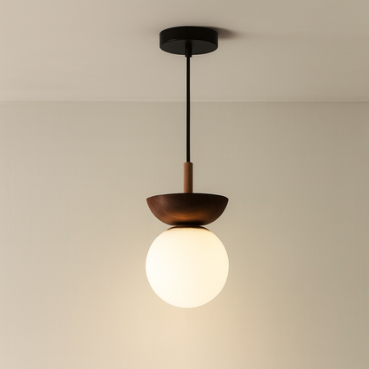 Lampe Suspendue Japonaise Nordique | Design Épuré et Atmosphère Apaisante