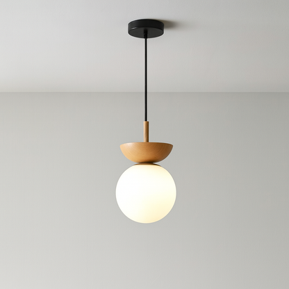 Lampe Suspendue Japonaise Nordique | Design Épuré et Atmosphère Apaisante