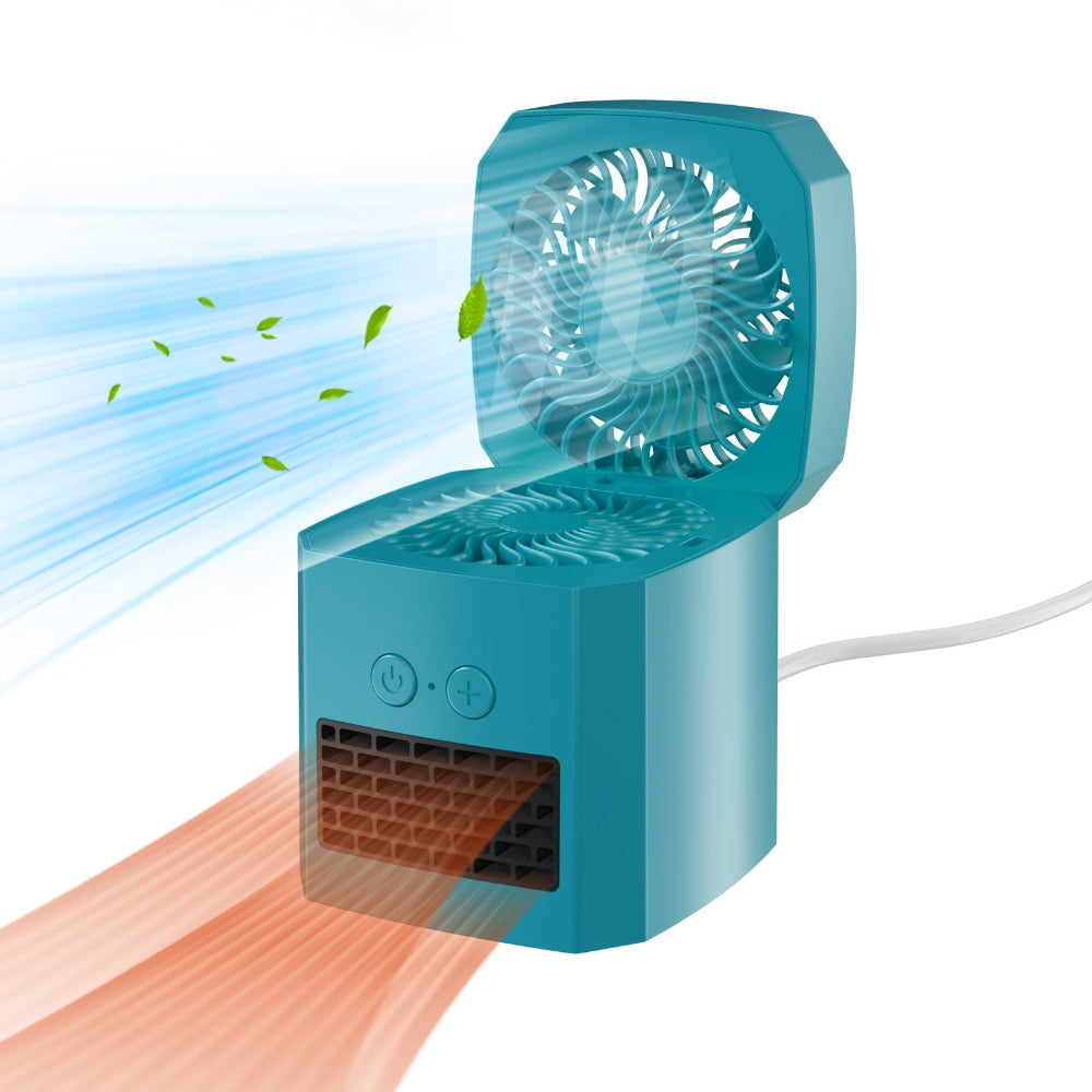 Chauffage et Ventilateur Électrique Portable | Confort Toute l'Année en Bureau