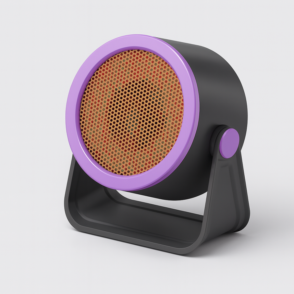 Chauffage d'appoint Électrique Portable | Chaleur Rapide et Silencieuse