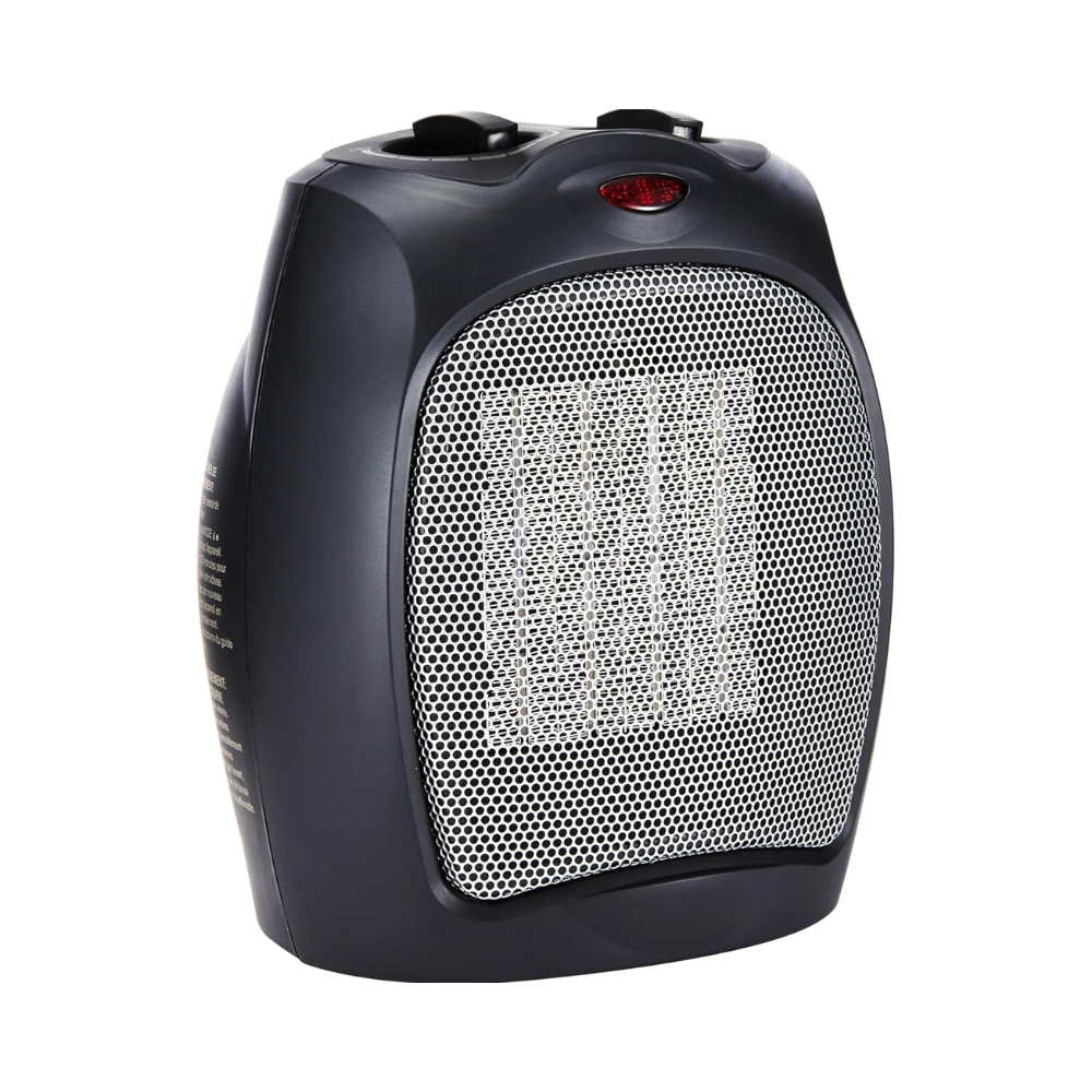Chauffage d'appoint céramique électrique | Compact et sécurisé avec thermostat