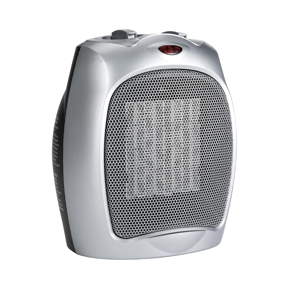 Chauffage d'appoint céramique électrique | Compact et sécurisé avec thermostat