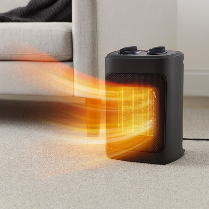 Radiateur Électrique Portable | Chauffage Rapide et Sécurisé pour Intérieur