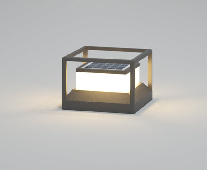 Lampe Solaire pour Terrasse | Éclairage Élégant et Écologique