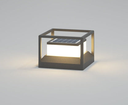 Lampe Solaire pour Terrasse | Éclairage Élégant et Écologique