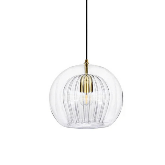 Lampe Suspendue en Verre | Design Minimaliste et Éclairage Doux