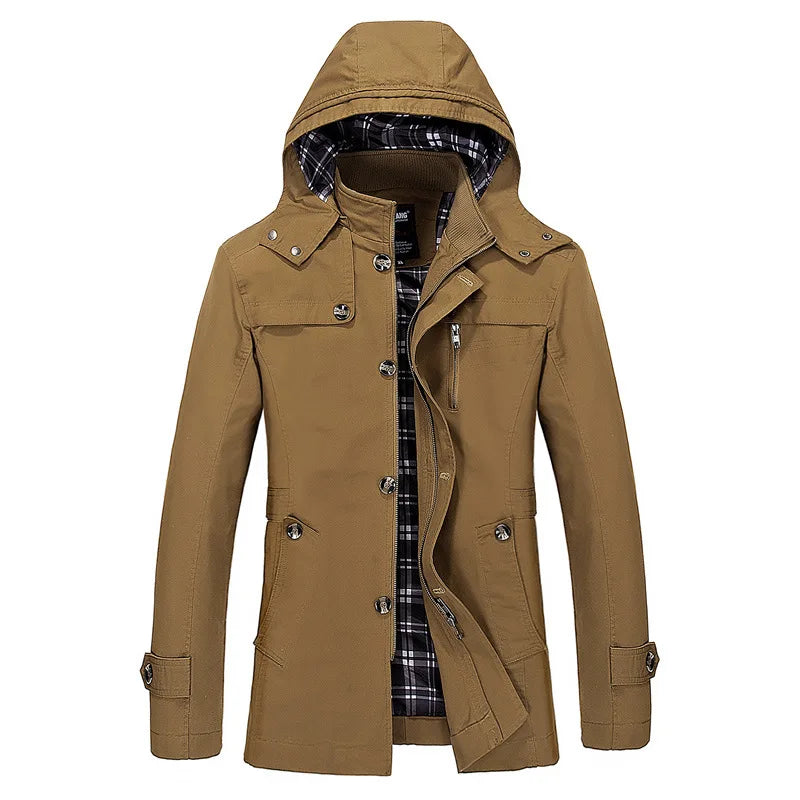 Veste d'Automne Résistante à l'Eau | Confort et Style pour Hommes