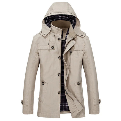 Veste d'Automne Résistante à l'Eau | Confort et Style pour Hommes