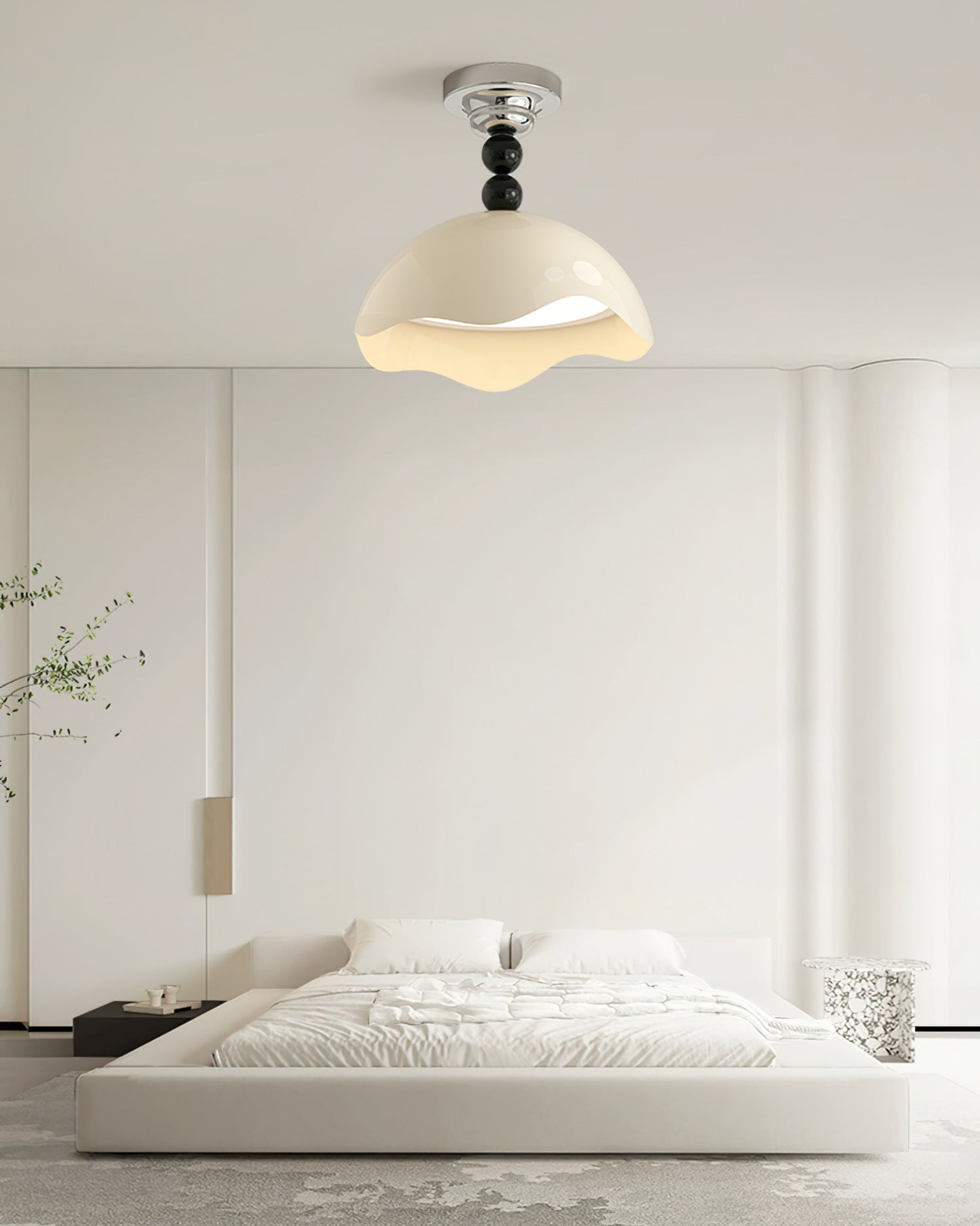 Plafonnier Moderne en Métal | Éclairage Élégant et Atmosphère Chaleureuse