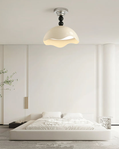 Plafonnier Moderne en Métal | Éclairage Élégant et Atmosphère Chaleureuse