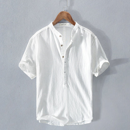 Chemise d'été légère en Lin | Confort et Élégance pour Jours Chauds