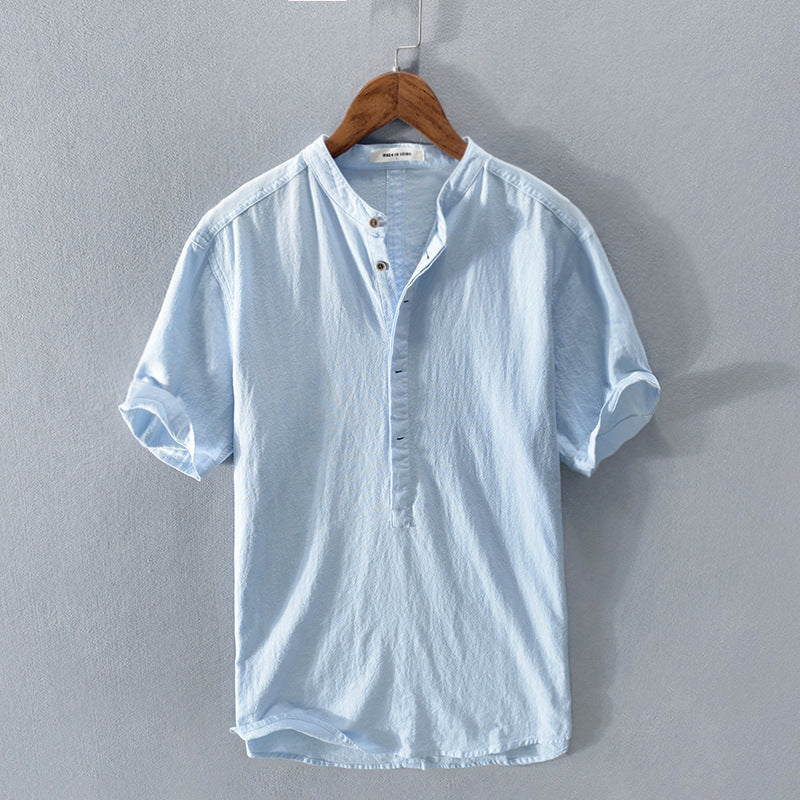 Chemise d'été légère en Lin | Confort et Élégance pour Jours Chauds